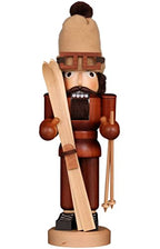 Alexander Taron Christian Ulbricht Nutcracker - Skier (Natural) - 17" H X 5.5" W X 4.75" D