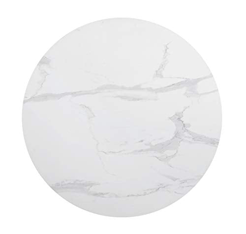 Coaster Home Furnishings Arkell 40-inch Round Pedestal Dining Table White