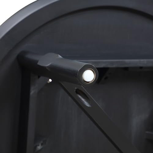 Steve Silver Company Oslo Coffee Table, Costal, Transitional, Mid-Century, Modern, Rustic, Table Living Room Accent, Cocktail Table for Small Spaces, Black