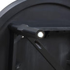 Steve Silver Company Oslo Coffee Table, Costal, Transitional, Mid-Century, Modern, Rustic, Table Living Room Accent, Cocktail Table for Small Spaces, Black