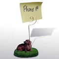 Dachshund Note Holder (Red)