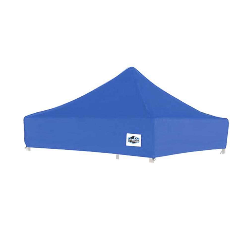 King Canopy Universal 5-Feet By 5-Feet Instant Pop-Up Replacement Cover W/Hook And Loop Inside Perimeter Valance, 500 Denier, Po
