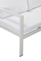 Pangea Home Karen Sf Wht Sofa, White