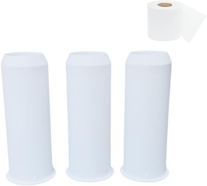 ParaBellum Designs TP Glide Roller - Toilet Paper Holder Rod Replacement, Friction-Free Insert for Smooth Bathroom Use - Made in