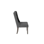 Best Quality Furniture D2-Sc2 Dining Chairs (Set Of 2) Gray