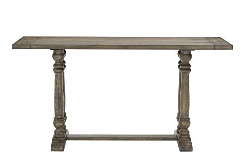 Progressive Furniture Township Counter Table, 72&quot; W x 24&quot; D x 36&quot; H, Brown