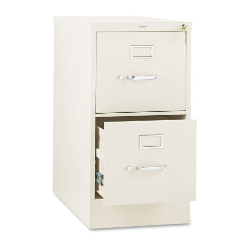 Hon 310 Series Vertical Files W/Locks-2 Drawer File, Vertical, Letter, 15"X26-1/2"X29", Putty