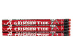 Alabama Crimson Tide Pencil 6 Pack