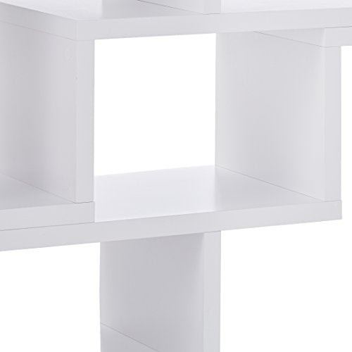 Coaster Home Furnishings Convertible TV Console and Bookcase Combination White