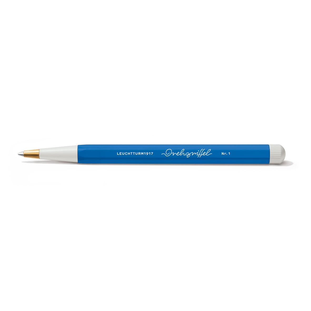 Leuchtturm1917 - Drehgriffel Writing Pen (Sky) - Ballpoint Pen With Royal Blue Ink Included