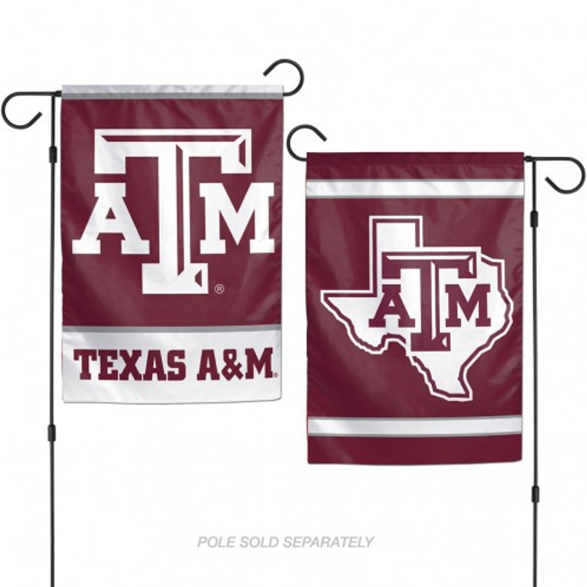 Texas A&M Aggies Flag 12X18 Garden Style 2 Sided