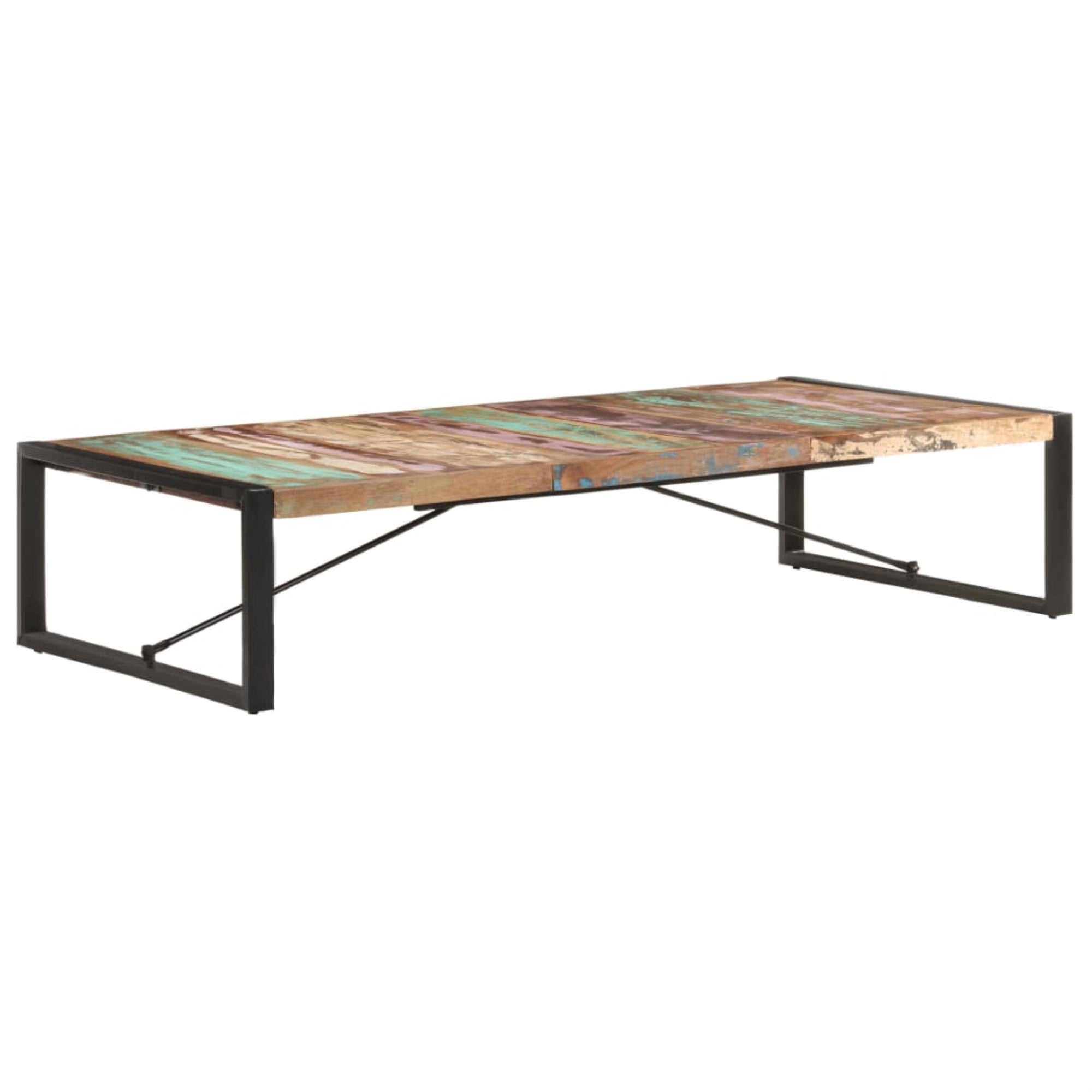 vidaXL Coffee Table 70.9''x35.4''x15.7'' Solid Reclaimed Wood