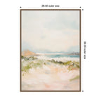 Tranquil Landscape III expansion by Amy Lighthall Framed Canvas Wall Art Print