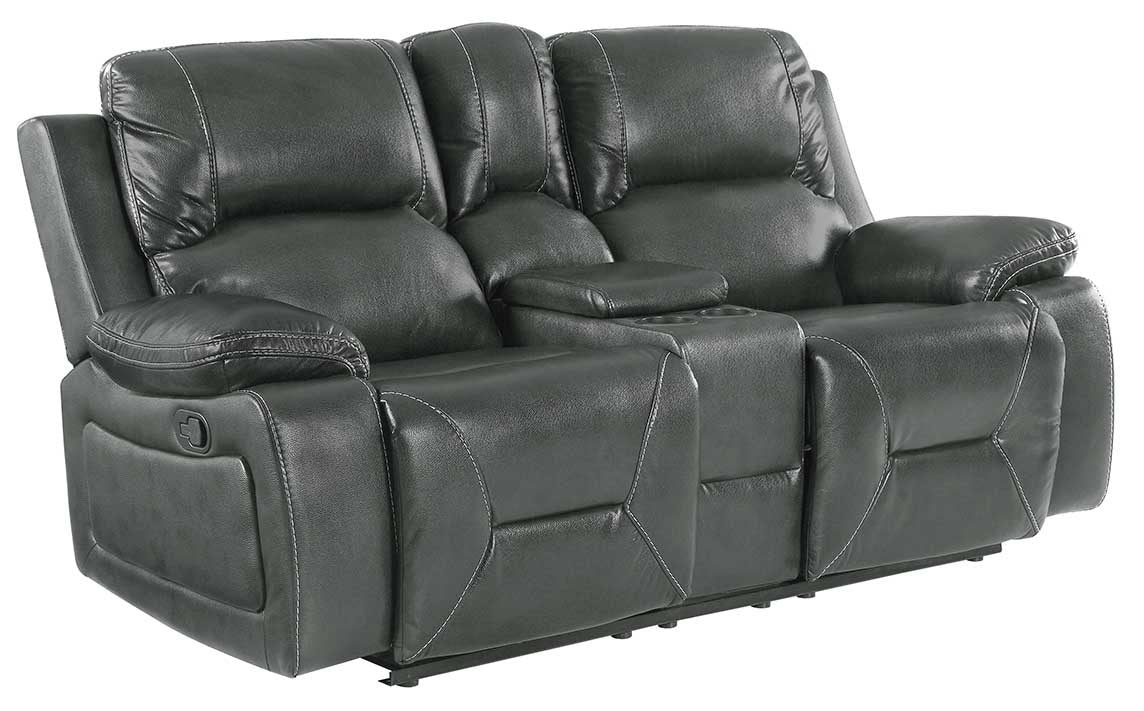 40 Classy Grey Leather Loveseat