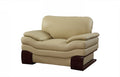 44 Dazzling Beige Leather Chair