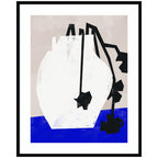 Abstract Blossoms by Little Dean Framed Wall Art Print