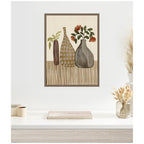 Rustic Stilllife l by Nikita Jariwala Framed Canvas Wall Art Print