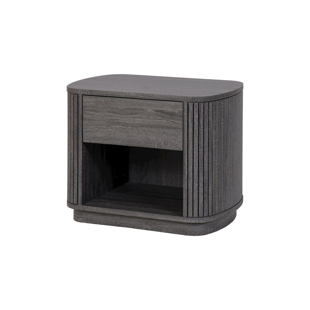 Wimberly Accent Table  Charred Black