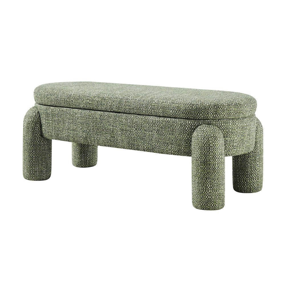 Bowden Bench  Salzburg Green Chenille