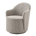 Zia Swivel Accent Chair  Mila Taupe
