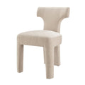 Arco Dining Side Chair  Millburry Beige Chenille