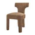 Arco Dining Side Chair  Millburry Brown Chenille