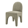 Vano Dining Side Chair  Nara Olive Chenille