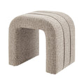 Rivo Ottoman  Nara Sand Chenille