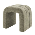 Rivo Ottoman  Nara Olive Chenille