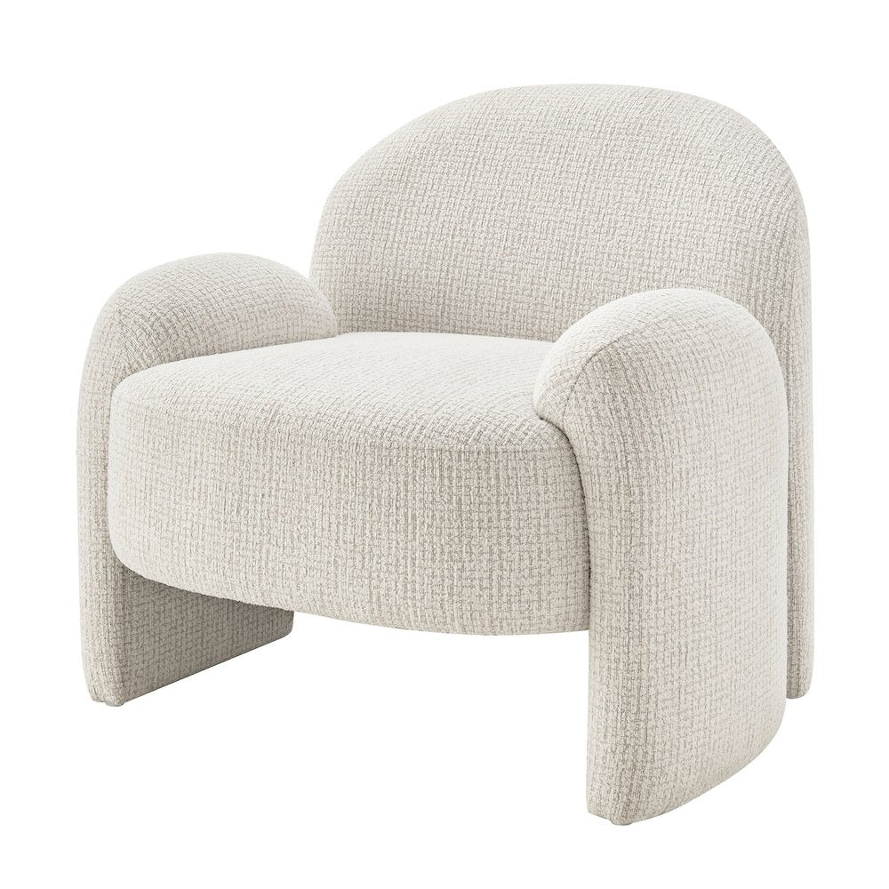 Virelle Accent Chair  Mila Ivory