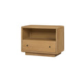 Rosette Accent Table  Light Natural  32 InchW