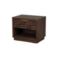 Dreighton 1Drawer Accent Table  Coffee Brown