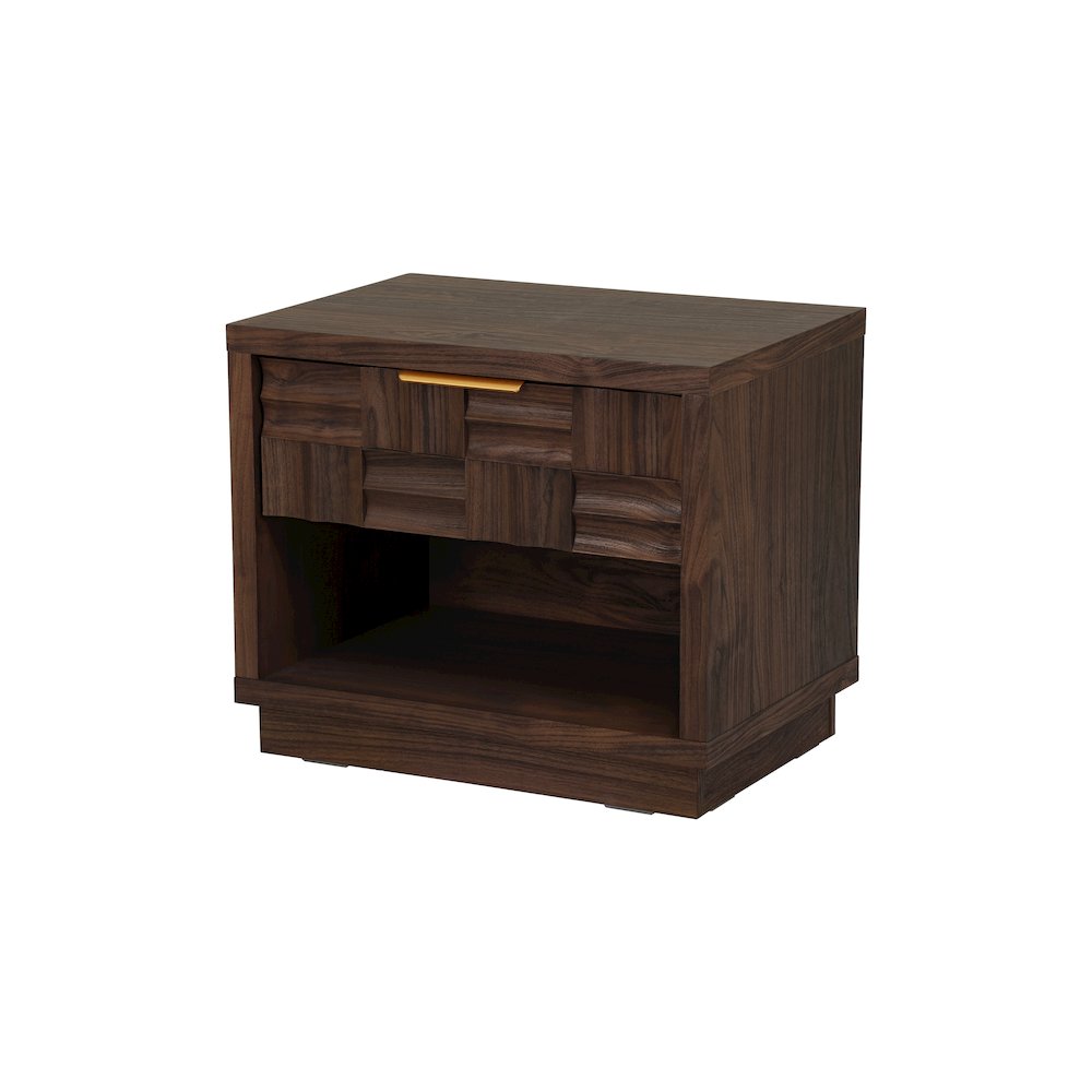 Dreighton 1Drawer Accent Table  Coffee Brown