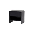 Delmare 1Drawer Accent Table  Black