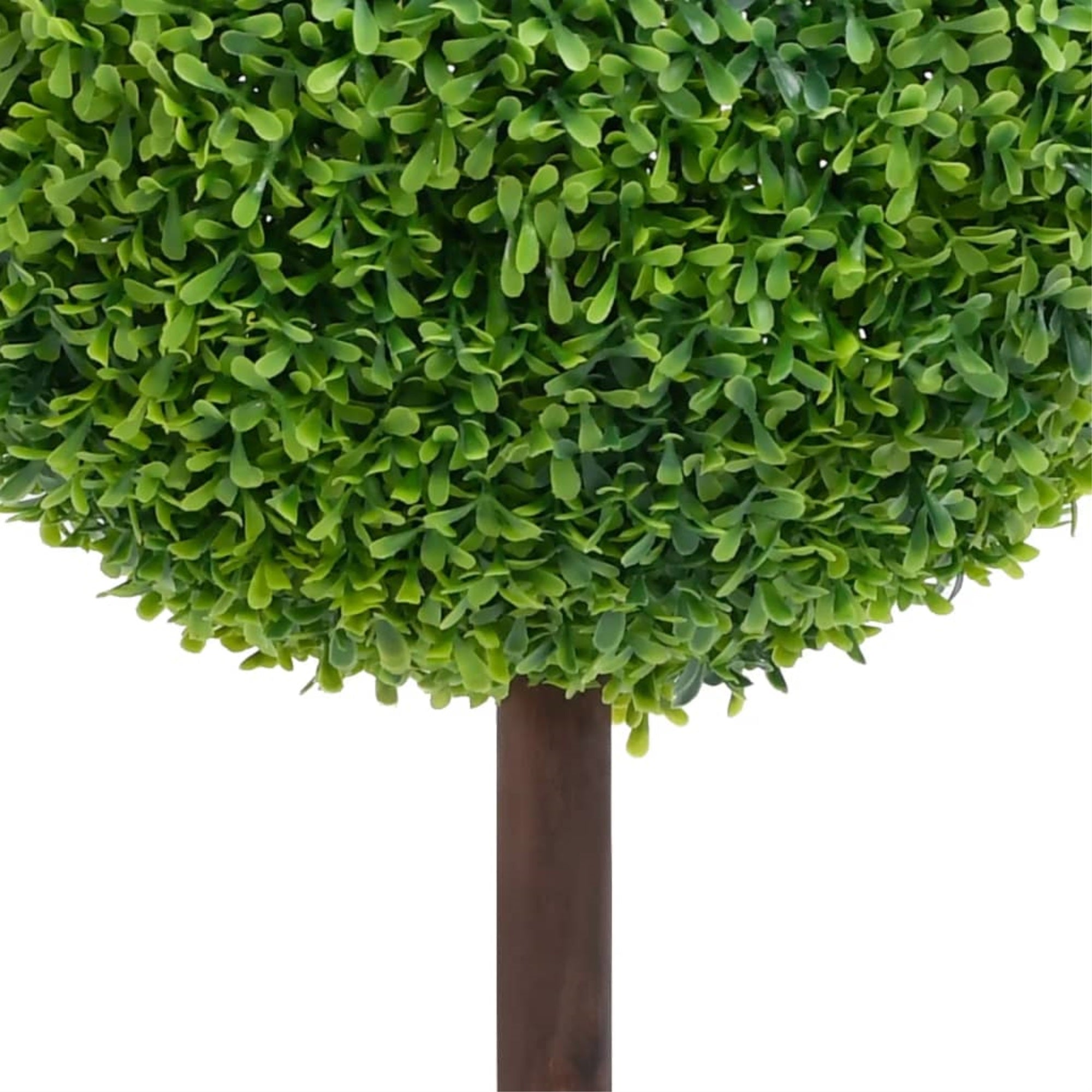 vidaXL Artificial Boxwood Plant with Pot Ball Shaped Green 19.7''