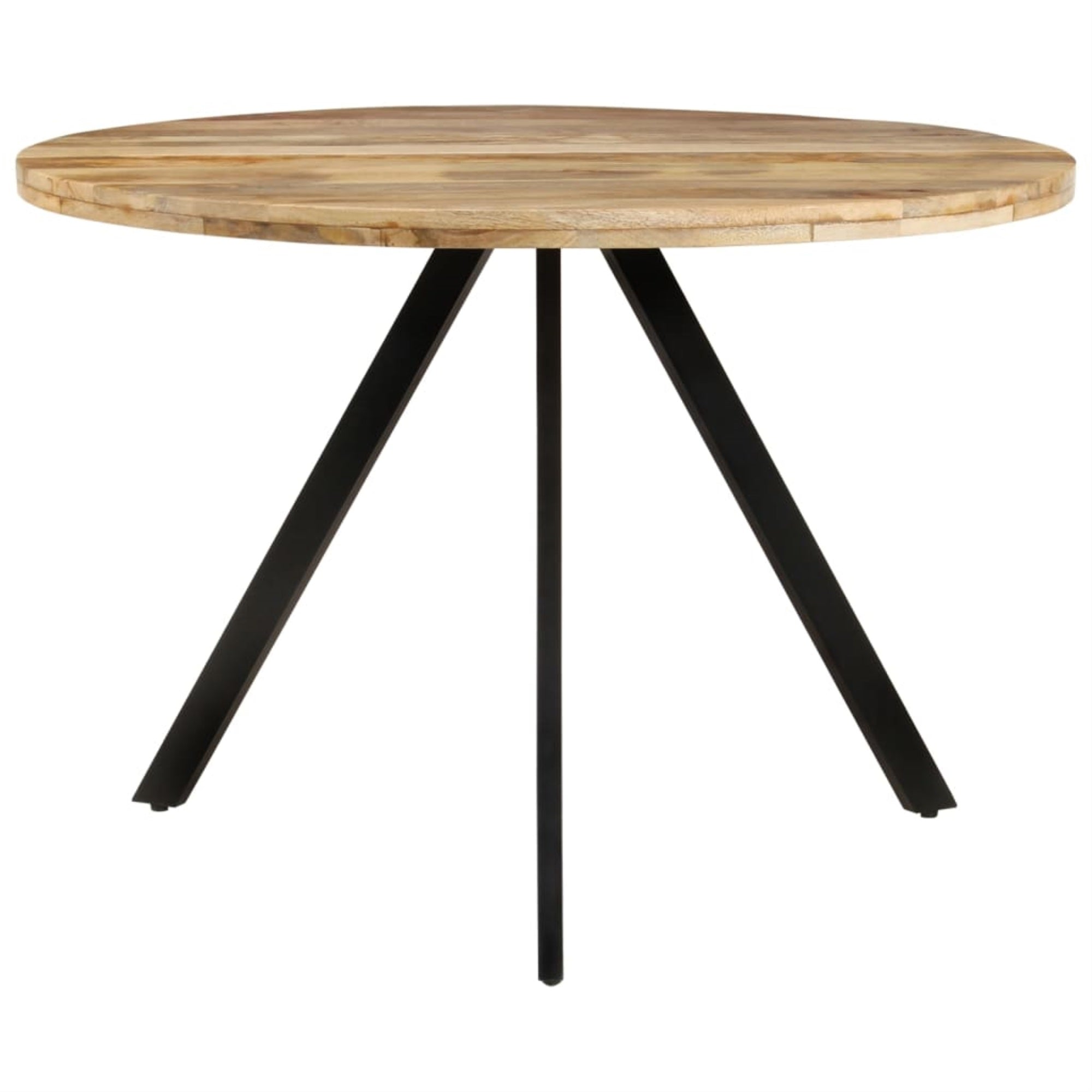 vidaXL Dining Table 43.3''x29.5'' Solid Wood Mango