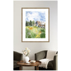 Framed Art Vermont Barn in Summer by Patricia Shaw