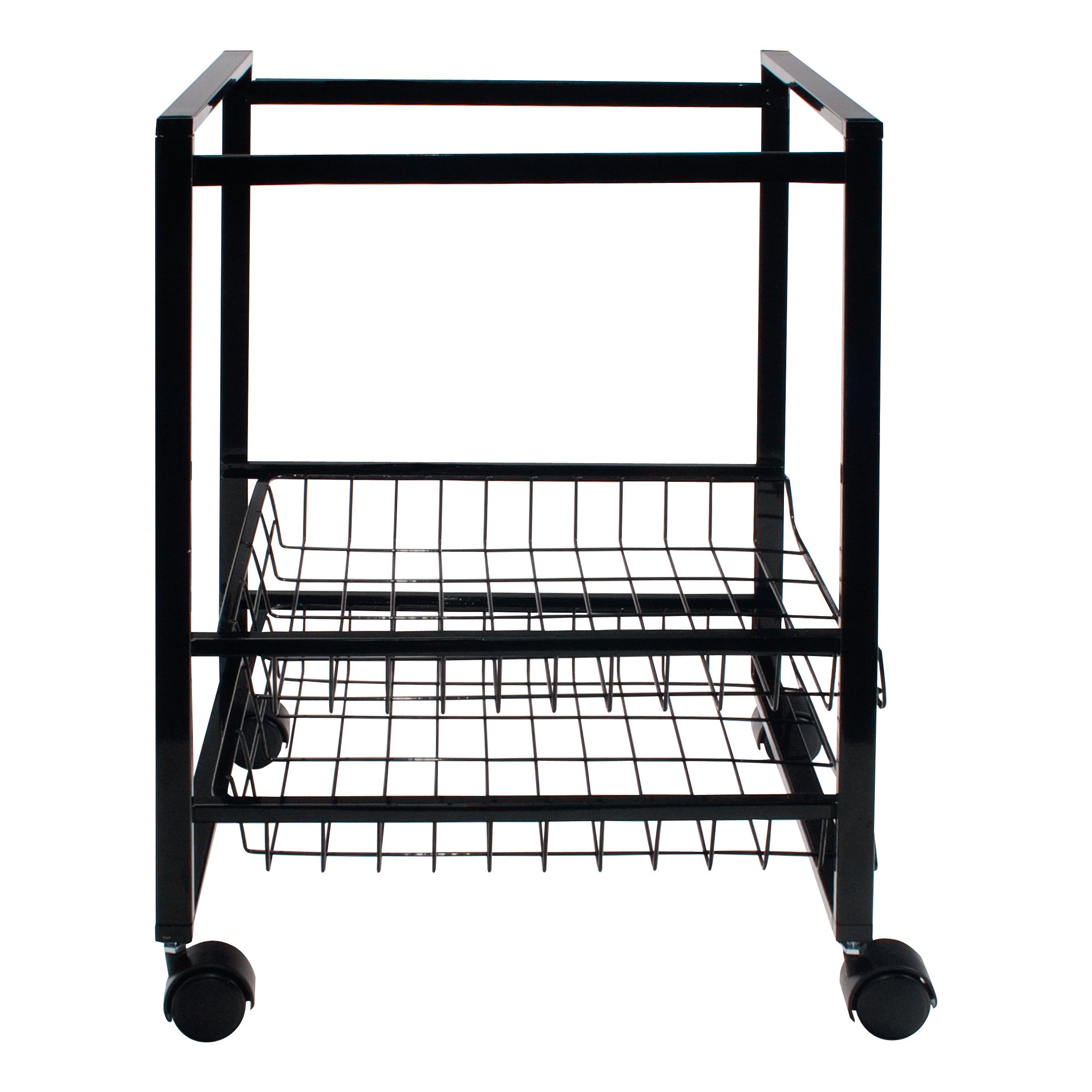 Mobile File Cart-Letter Size Suspension File, Black