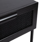 Ori Wood and Cane Side Table