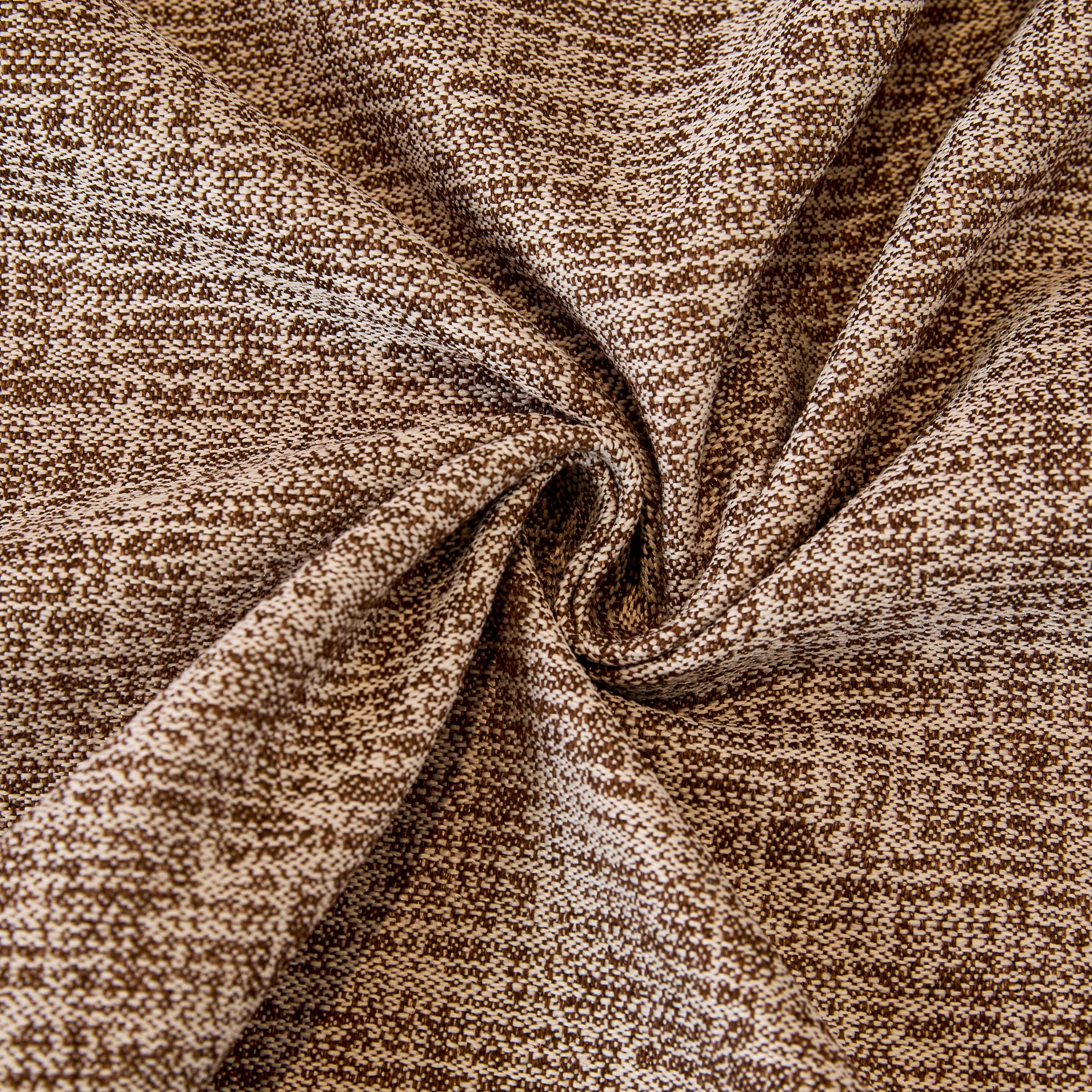 Linen-Look Textured Couch Throw Cover, Breathable Sofa Blanket & Furniture Protector
