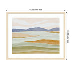 Framed Art Dreamy Hillscape by Nikita Jariwala