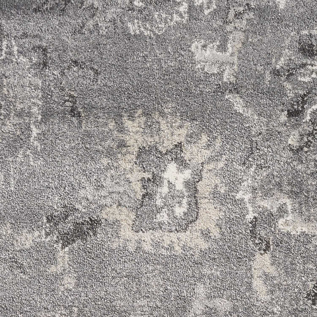 HomeRoots Decor 8'10-inch x 13' Polypropylene Grey Area Rug
