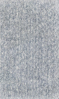 9 X 13 Polyester Slate Heather Area Rug