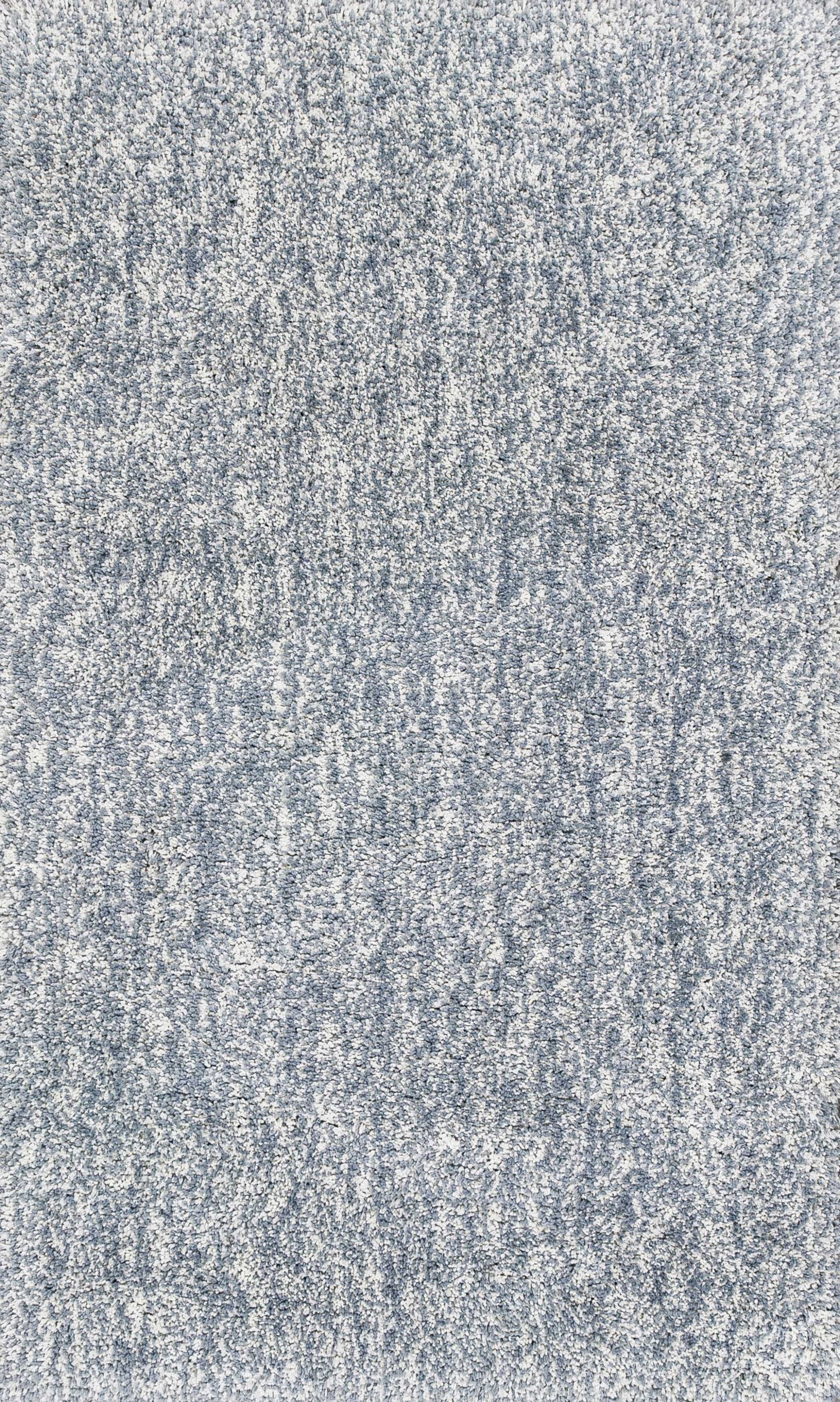 9 X 13 Polyester Slate Heather Area Rug