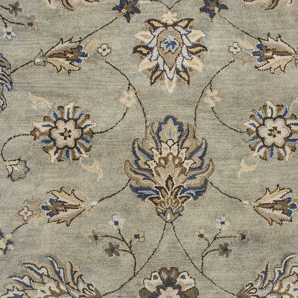 HomeRoots Decor 5' x 8' Wool Grey Area Rug