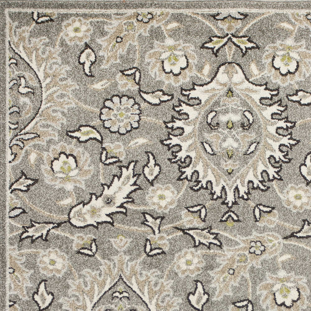 HomeRoots Decor 23' x 45' UV-Treated Polypropelene Grey Area Rug