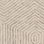 HomeRoots Decor 27' X 45' Wool Ivory Area Rug