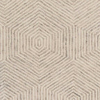 HomeRoots Decor 27' X 45' Wool Ivory Area Rug