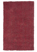 2 X 4 Polyester Red Heather Area Rug