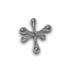 HomeRoots Aluminum 5' x 5' x 4' Silver Cantillo Small Decorative - Jack